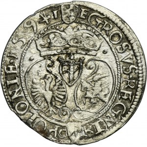 Sigismund III Vasa, Groschen Olkusz 1594 - RARE