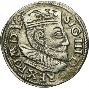 Sigismund III Vasa, 3 Groschen Posen 1594 - RARE