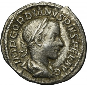 Roman Imperial, Gordian III, Denarius
