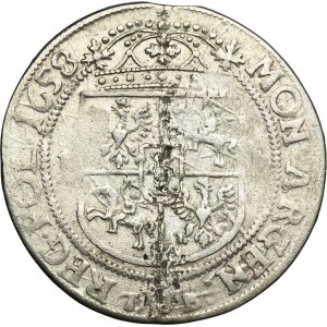 John II Casimir, 1/4 Thaler Krakau 1658 TLB