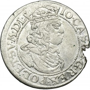 John II Casimir, 1/4 Thaler Krakau 1659 TLB - SV