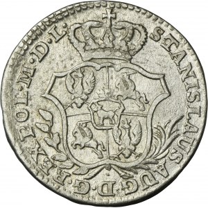 Poniatowski, 2 Groschen Warsaw 1767 FS