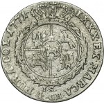 Poniatowski, 4 Groschen 1771 IS - RARE