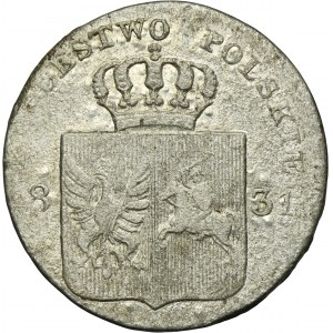 November Uprising, 10 groschen Warsaw 1831 KG