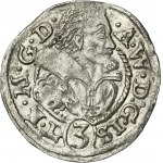 Silesia, Duchy of Teschen, Adam Wenzel, 3 Kreuzer Teschen 1611 DR - RARE