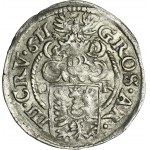 Silesia, Duchy of Teschen, Adam Wenzel, 3 Kreuzer Teschen 1611 DR - RARE