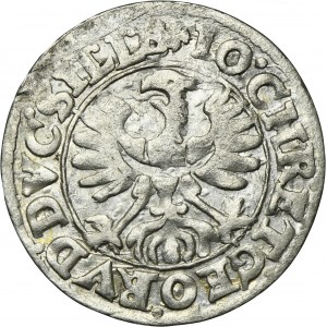 Silesia, Duchy of Liegnitz-Brieg-Wohlau, Johann Christian and Georg Rudolf, 3 Kreuzer Reichenstein 1617 HR
