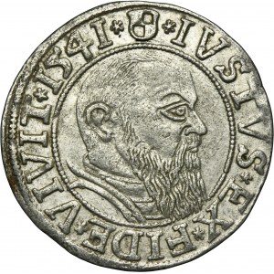 Duchy of Prussia, Albrecht Hohenzollern, Groschen Königsberg 1541 - PRVSS