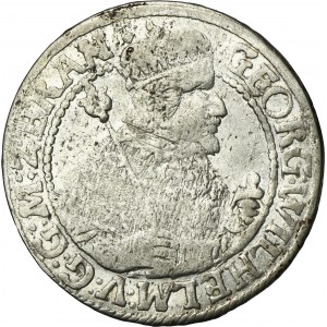 Duchy of Prussia, Georg Wilhelm, 1/4 Thaler Königsberg 1623