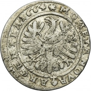 Silesia, Duchy of Liegnitz-Brieg-Wohlau, Christian, 15 Kreuzer Brieg 1664