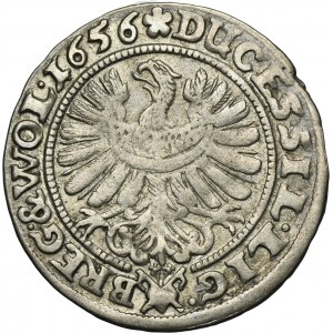 Silesia, Duchy of Liegnitz-Brieg-Wohlau, Georg III, Ludwig IV, Christian, 3 Kreuzer Brieg 1656