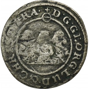 Silésie, duché de Legnicko-Brzesko-Wołowskie, Jerzy III Brzeski, Ludwik IV Legnicki et Krystian Wołowsko-Oławski, 1 Krajcar Brzeg 1655 - NON SUGGÉRÉ