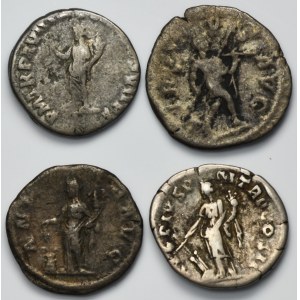Lot, Roman Imperial, Denarius (4 pcs.)