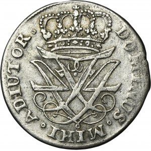 Denmark, Frederick IV, 12 Skilling Dansk Rendsburg 1716 BH