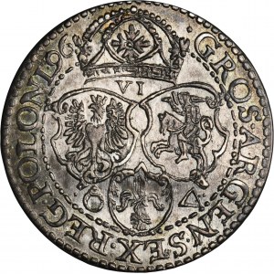 Sigismond III Vasa, Sixième de Malbork 1596 - petit buste