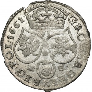 John II Casimir, 6 Groschen Posen 1661 NG