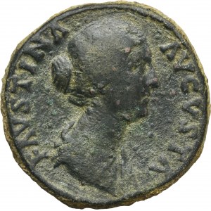 Roman Imperial, Faustina II Junior, Sestertius