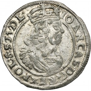 John II Casimir, 6 Groschen Bromberg 1666 AT
