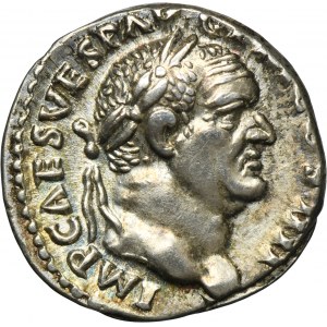 Roman Imperial, Vespasian, Denarius