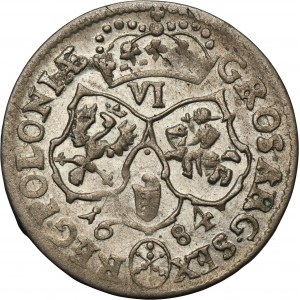 John III Sobieski, 6 Groschen Bromberg 1684 TLB