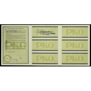 PKO 5-ročný poukaz Lokacyjny Oszczędności, 1 000 PLN so známkou na zmenu úrokovej sadzby na 15 %.