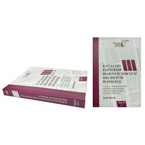 Katalog dluhových cenných papírů, svazek II, část 2, Jacek Mazur