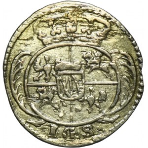 August II the Strong, Heller Dresden 1733 IGS