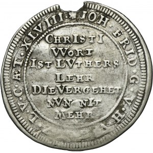 Nemecko, Kniežatstvo Hohenlohe-Neuenstein-Öhringen, Ján Fridrich II., Norimberské pero 1730