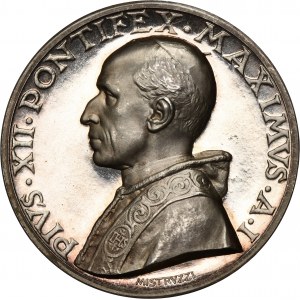 Papal States, Vatican, Pius XII, Medal on the Occasion of the Papal Conclave of 1939