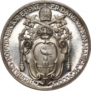Papal States, Vatican, Pius XII, Medal on the Occasion of the Papal Conclave of 1939