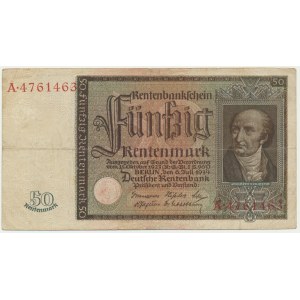 Germany, 50 Rentenmark 1934