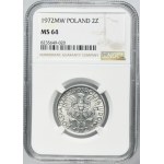 2 złote 1972 Jagody - NGC MS64