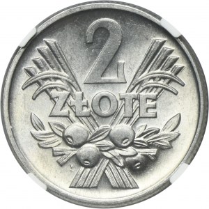 2 złote 1958 Jagody - NGC MS65