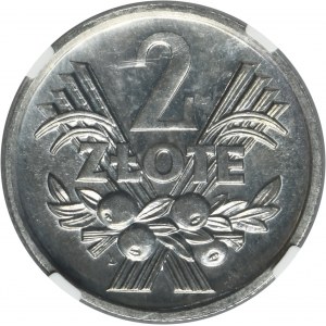 2 złote 1971 Jagody - NGC MS64