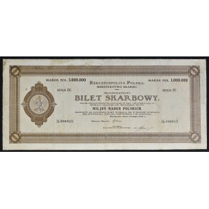 5% Bilet Skarbowy, Seria IV - 1.000.000 mkp 1923