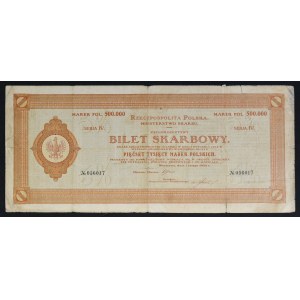 5% Bilet Skarbowy, Seria IV - 500.000 mkp 1923