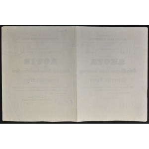 Akcyjny Bank Hipoteczny, 400 koron 1900, Emisja VI