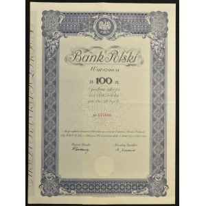 Bank Polski S.A., 100 zł 1934