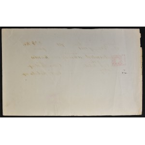 Weksel, Lwów 1901