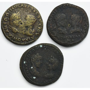 Lot, Roman Provincial, AE (3 szt.)