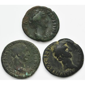 Lot, Roman Imperial, Sestertius (3 pcs.)
