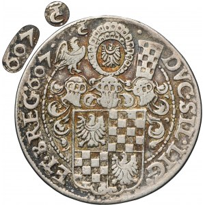 Silesia, Duchy of Liegnitz-Brieg-Wohlau, Johann Christian and Georg Rudolph, Thaler Reichenstein 1607 - RARE