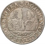 Silesia, Duchy of Liegnitz-Brieg-Wohlau, Johann Christian and Georg Rudolph, Thaler Reichenstein 1607 - RARE