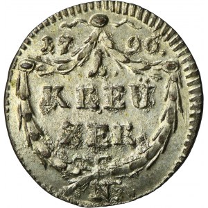 Germany, Free City of Nuremberg, 1 Kreuzer 1796 N