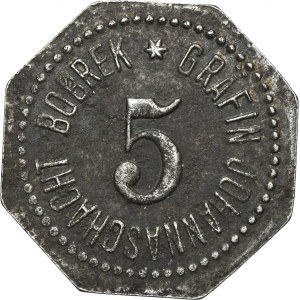Beuthn, Bobrek, Gräffin Johannnaschacht, 5 Pfennig