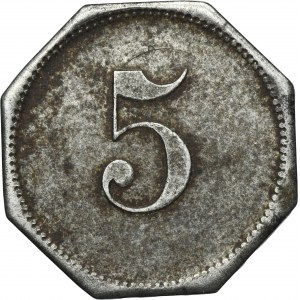 Beuthn, Bobrek, Gräffin Johannnaschacht, 5 Pfennig