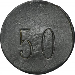 Ruda in Oberschlesien, Morgenroth, Paulusgrube, 50 Pfennig