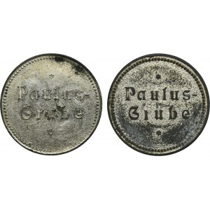 Set, Ruda in Oberschlesien, Morgenroth, Paulusgrube, 5 Pfennig and 20 Pfennig (2 pcs.)