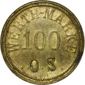 Hindenburg, Borsigwerk, 100 Pfennig