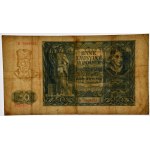 50 złotych 1941 - B - bez poddruku z późniejszym maszynowym numeratorem